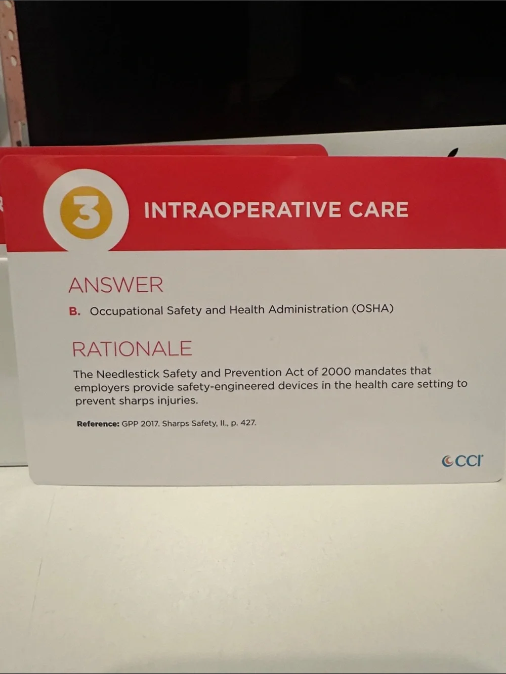 CCI cnor flashcard